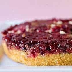 Cranberry Upside-Down Cake