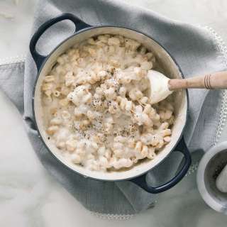 Cacio e Pepe Macaroni and Cheese Recipe