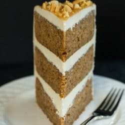 Salted Caramel Apple Cake