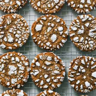 Gingerbread Crinkle Cookie Recipe