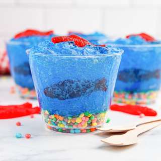 Mini Fish Tank Gelatin Cups