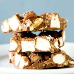 Rocky Road Chocolate Bark