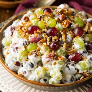 Creamy Grape Fruit Salad