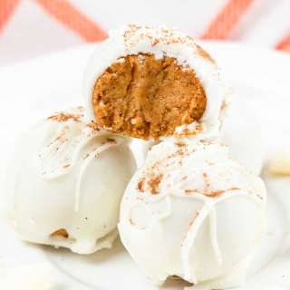 No Bake Pumpkin Cheesecake Bites
