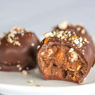 Nutella-Pretzel Truffles