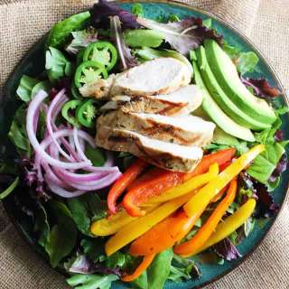 Mojo Grilled Chicken Salad