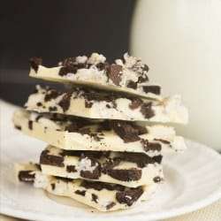 Cookies and Cream White Chocolate Bark