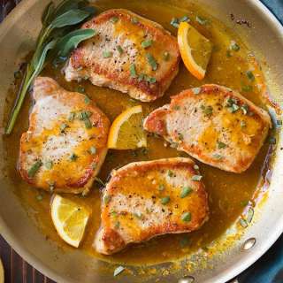 Orange-Sage Pork Chops