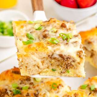 Breakfast Biscuit Casserole
