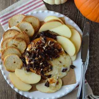 Baked Brie with Fig Jam