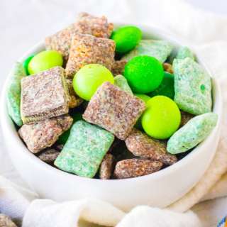 Mint Muddy Buddies (Mint Puppy Chow!)
