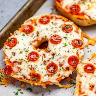 Pizza Bagels