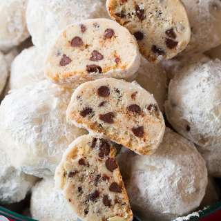Chocolate Chip Snowball Cookies