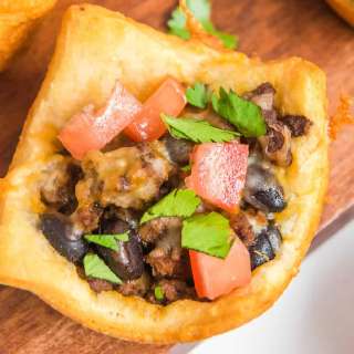 Baked Taco Cups