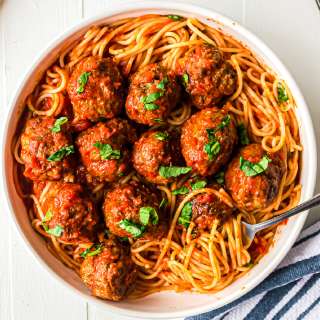 Baked Italian Beef Meatballs