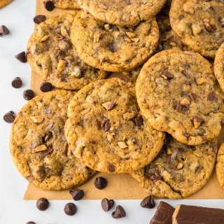 Chocolate Chip Toffee Cookies