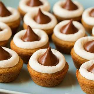 Mini S’mores Cookie Cups