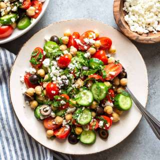 Mediterranean Chickpea Salad