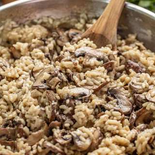 Easy Mushroom Risotto