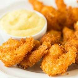 Coconut Shrimp with Mango Dipping Sauce