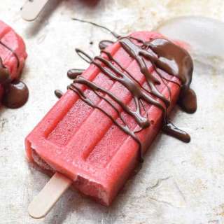 Strawberry Popsicles