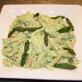 Penne with Ricotta and Asparagus