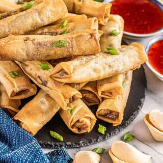 Perfectly Crispy Spring Rolls