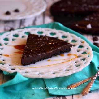 Dark Chocolate Ganache Tart