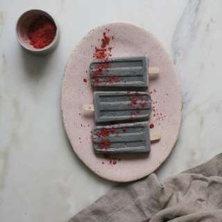Black Sesame Popsicles