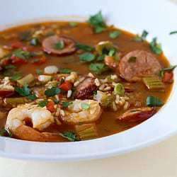 Shrimp and Sausage Jambalaya