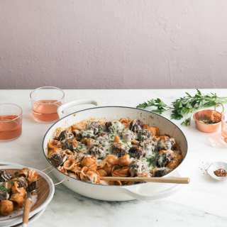 Meatball Pasta Bake Recipe