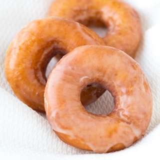 Copycat Krispy Kreme Glazed Doughnuts