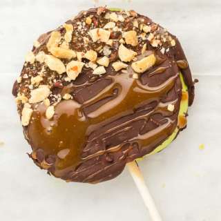 Caramel Apple Slices