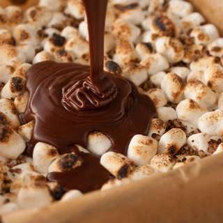 Mississippi Mud Brownies {AKA Frosted Marshmallow Brownies}