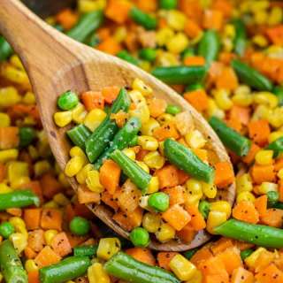Tasty Mixed Vegetables from Frozen