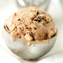 Chocolate-Chocolate Chip Cookie Dough Ice Cream