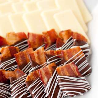 Chocolate Covered Bacon Bites