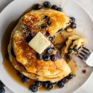 Perfect Blueberry Pancakes