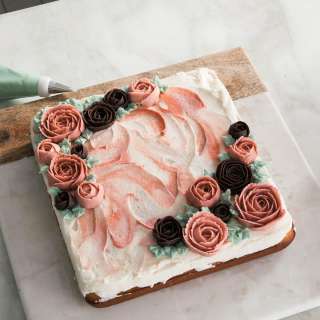 Coconut Almond Cake with Cream Cheese Frosting
