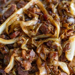 Braised Cabbage With Bacon
