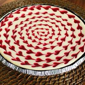 White Chocolate Raspberry Cheesecake