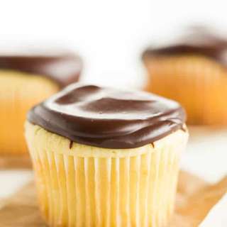 Boston Cream Cupcakes