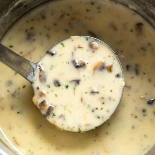 Homemade Cream of Mushroom Soup