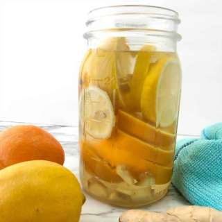 Lemon Ginger Tea For Colds