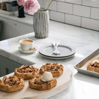 Mini Peach Galettes