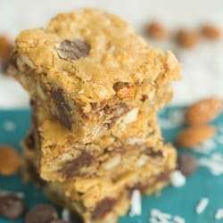 Almond Joy Cookie Bars