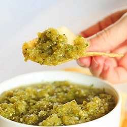 Salsa Verde with Hatch Chiles