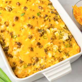 Sausage Potato Breakfast Casserole