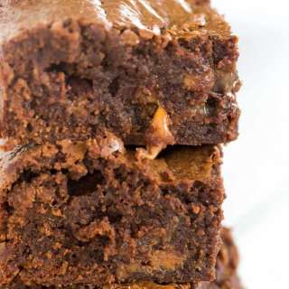 Salted Rolo Brownies