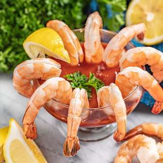 Shrimp Cocktail with Cocktail Sauce